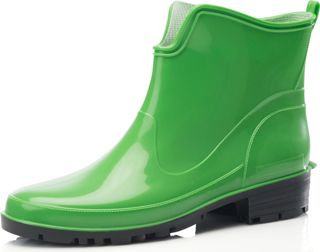 Ladeheid Damen Kurze Gummistiefel LA-930 (Grün, 39)
