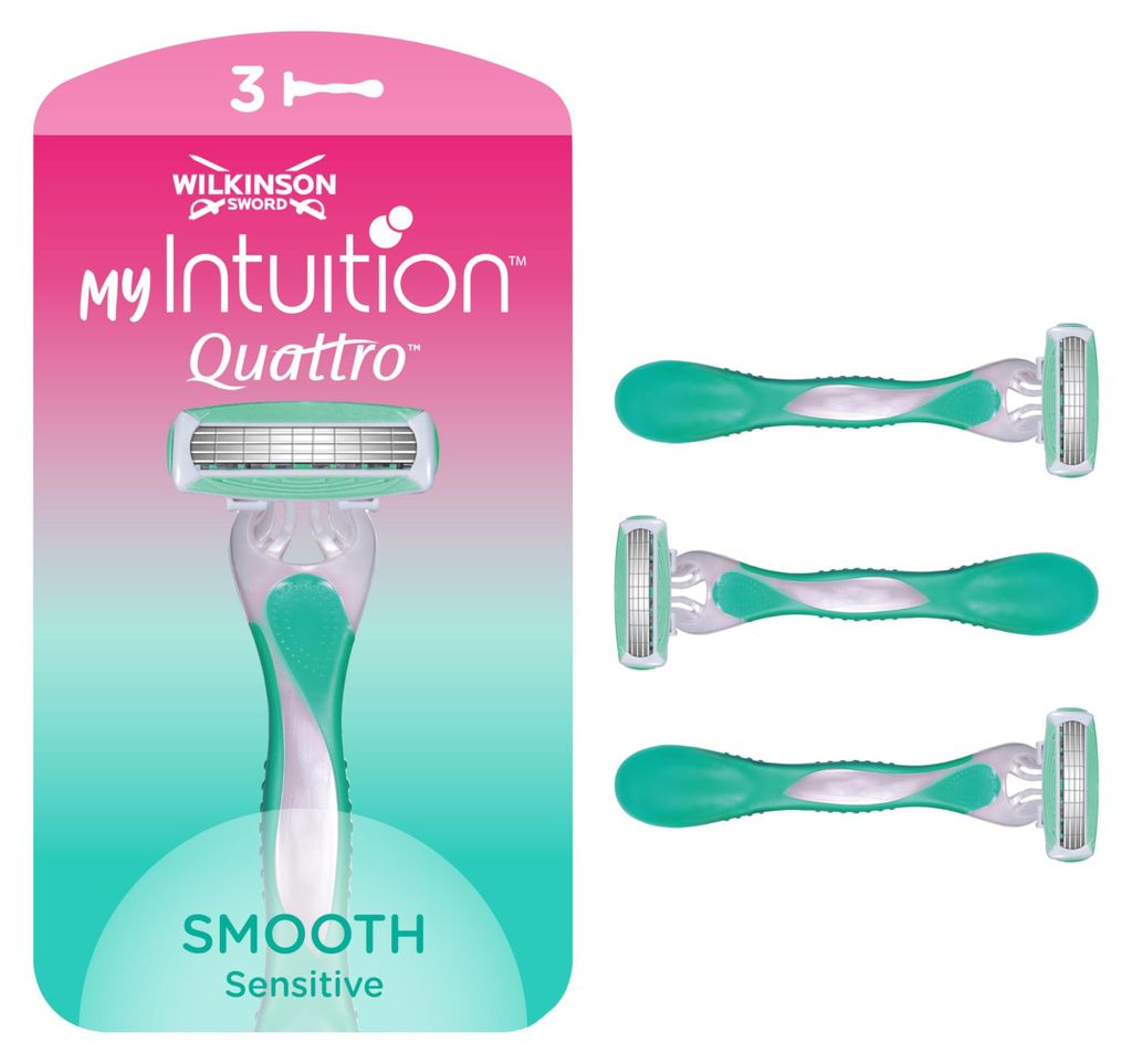 Lamette da donna Wilkinson Quattro, pelle sensibile, 3 Immagine del prodotto 