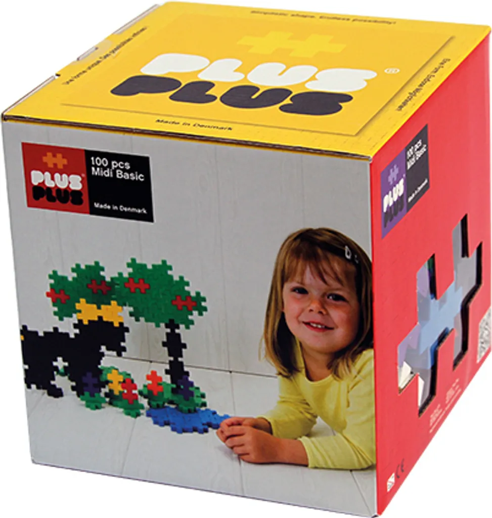 Jeu de construction premier âge Plus-Plus Big Basic 100 el multicolore - 7