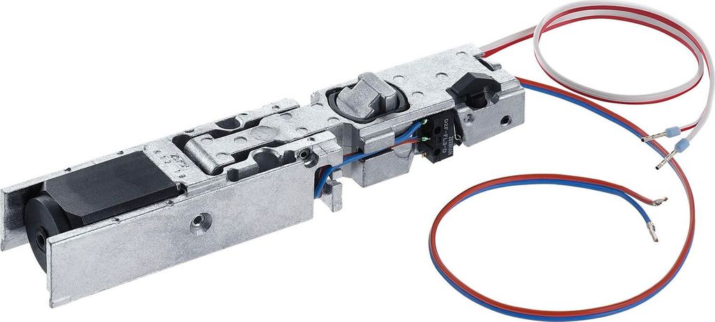 Geze Feststellung elektromechanisch passend zu Gleitschienen Türschlieser 5000 L-E/R-ISM/Boxer