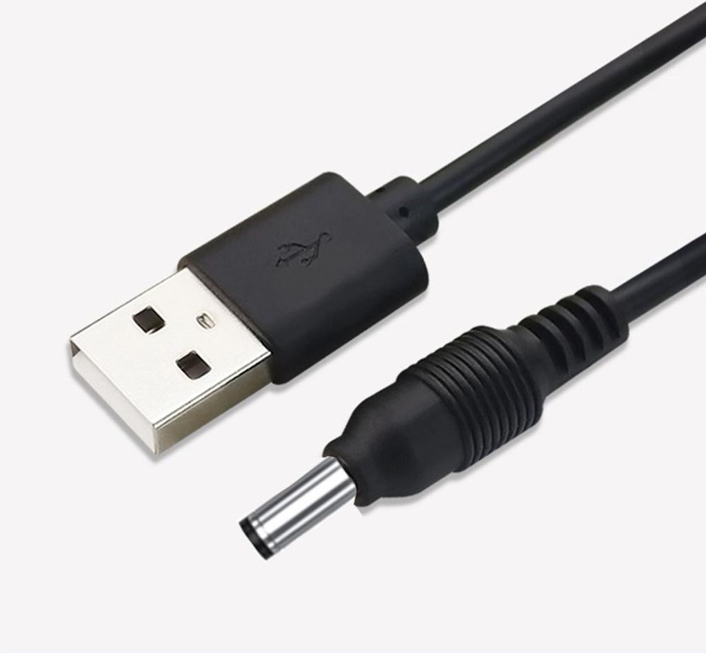 INF USB zu DC Stromkabel - 5V Ladekabel für Router, Lampen und Spielzeug 0,5 m