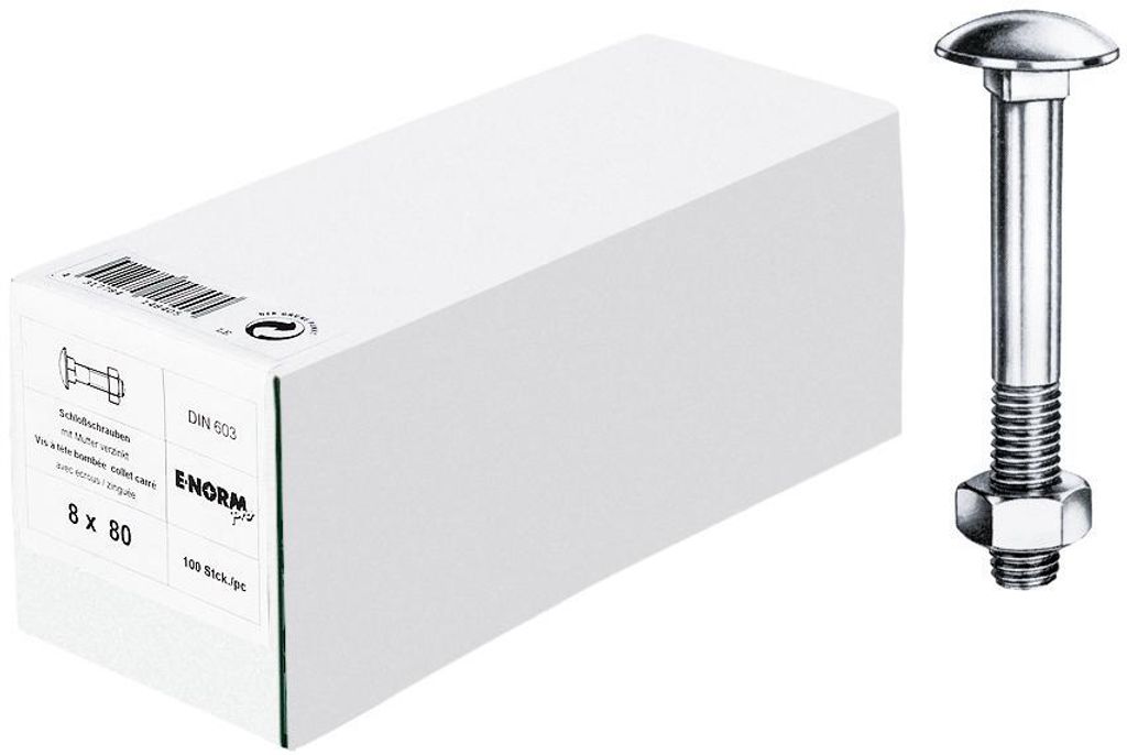 DIN 603 Mu galZn M12x100 HP E-NORMpro
