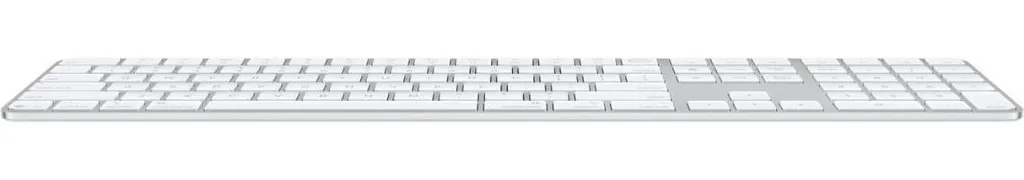 Magic Keyboard Apple pavé numérique touches blanches pour Mac puce Apple
