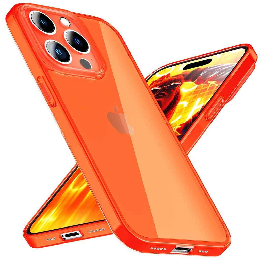 Housse Neon Clear pour iPhone 15 Pro Max Coloré Lumineux Image du produit 