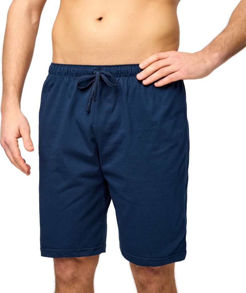 Timone Herren Schlafanzughose Kurz TI30-116(Marine, XL)