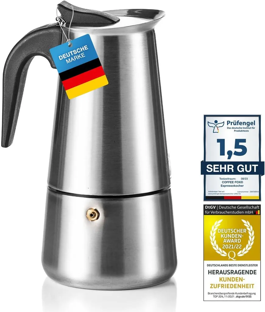 Moka Coffee Fox 9 Tazze | Il Piacere della Condivisione Italiana
