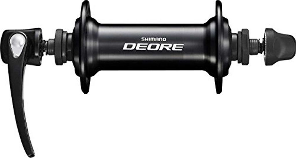 SHIMANO Deore HBT610, Vorderradnabe, schwarz, 36 Loch, SH-EHBT610AL