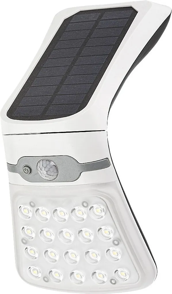Lampada Solare Esterno Rabalux 77022 Rogova LED 4W con Sensore Bianco