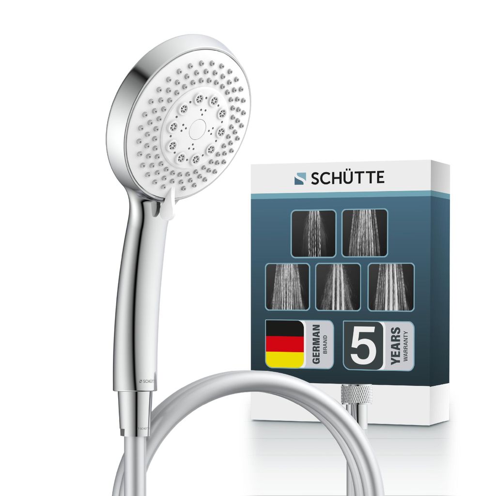 61850 TORINO Handbrause-Set, Chrom Produktbild 