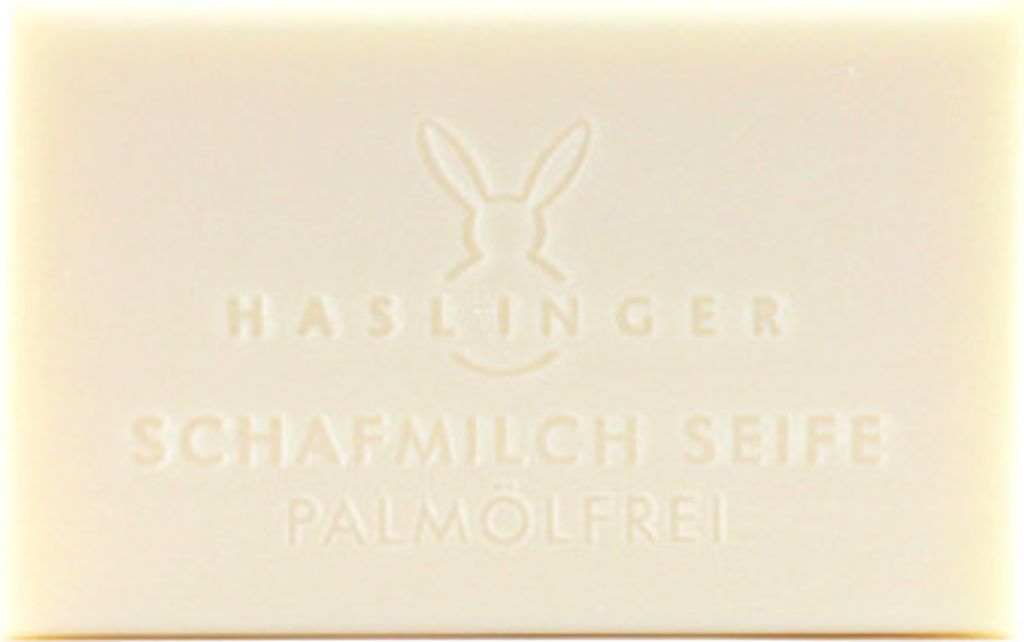 Haslinger Palmölfreie Schafmilch Seife 100 g Produktbild 