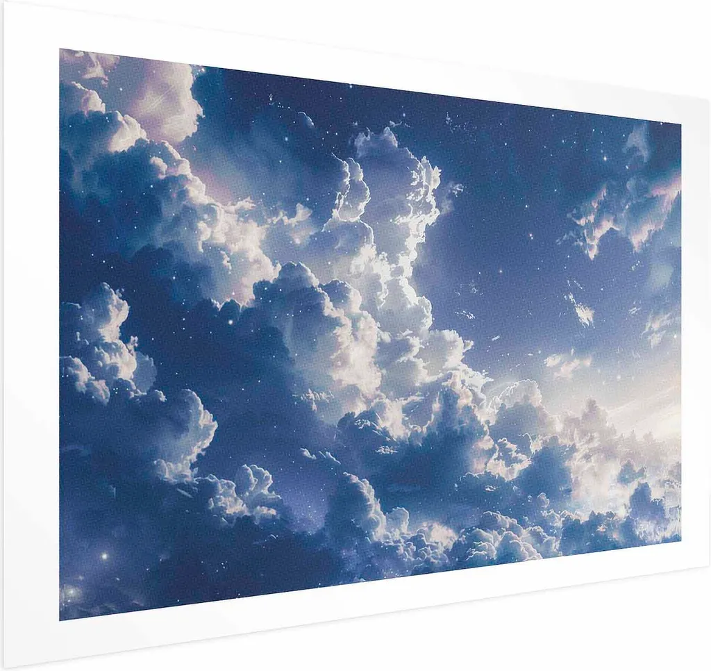 Poster Astronomico Nuvole Stellari 90x60 cm - Sogni e Galassie