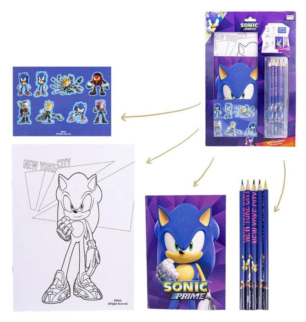 CERDÀ - Zestaw stacji graficznych Sonic Prime - Akcesorium Image du produit 