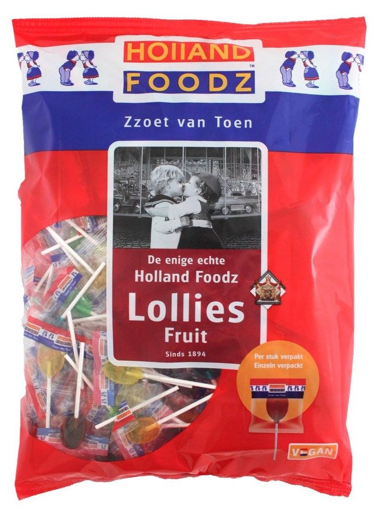 Ovocná lízátka Holland Foodz 200 kusů po 5,2 g - 1040 g Obrázek produktu 