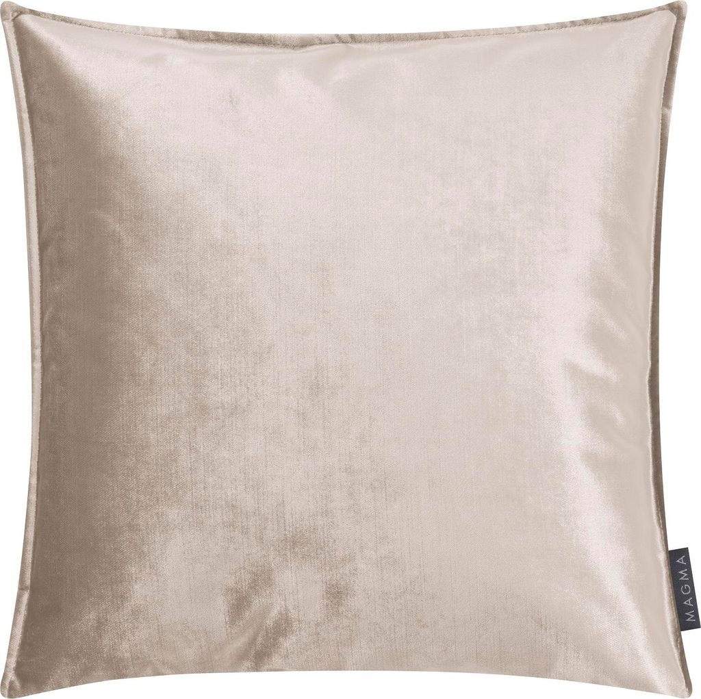 MAGMA Heimtex - Kissenhülle - Shiny - 45x45 cm - sand