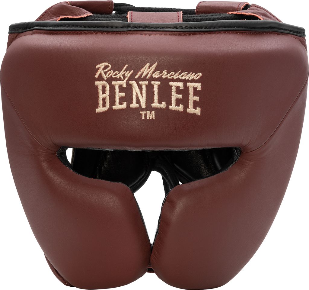 Kopfschutz aus Leder BERKLEY Wine S/M BENLEE