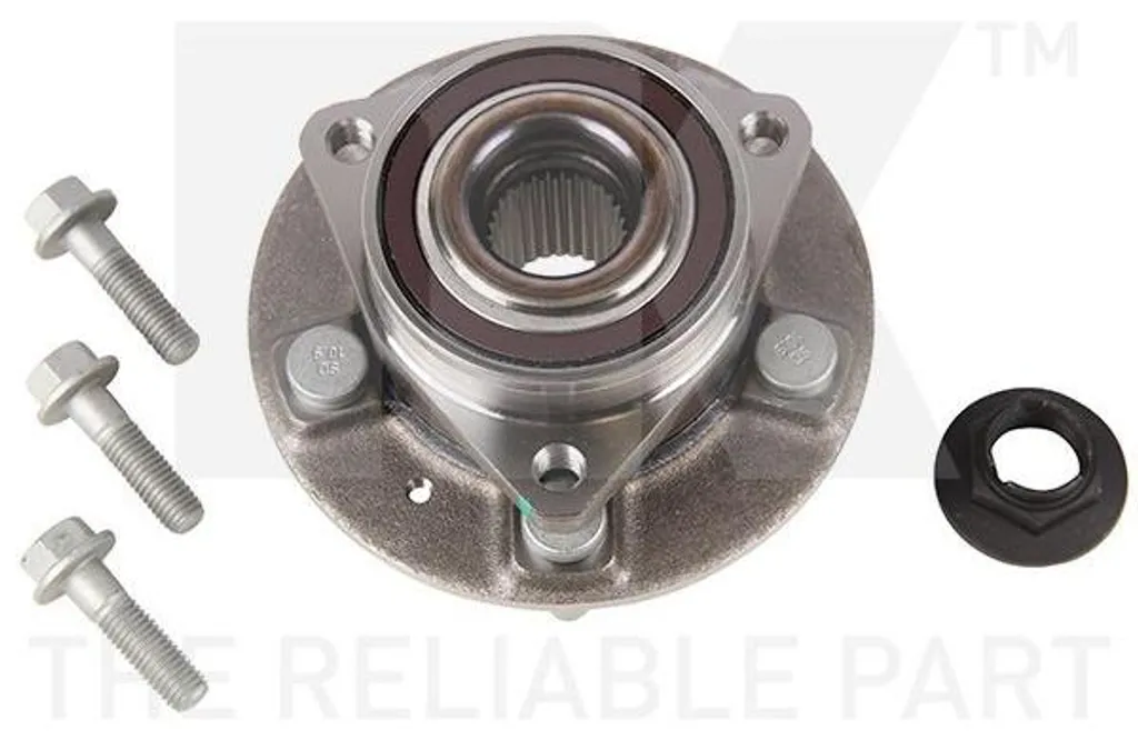 Kit roulement de roue NK 753633 pour Opel Astra et Chevrolet Cruze