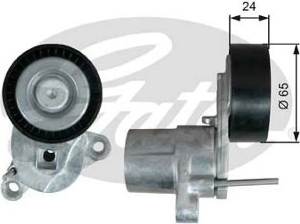 Galet Tendeur de Courroie Accessoire pour Ford Mondeo et Transit Connect