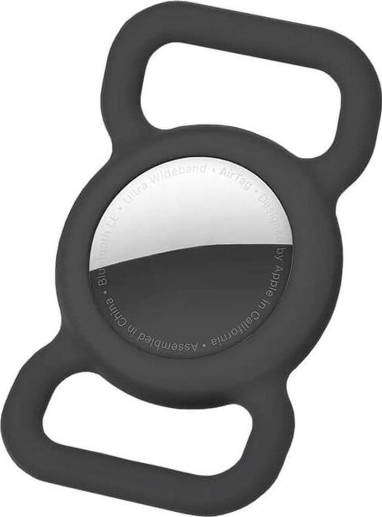 RAPTIC Collar AirTag-Halter Schwarz