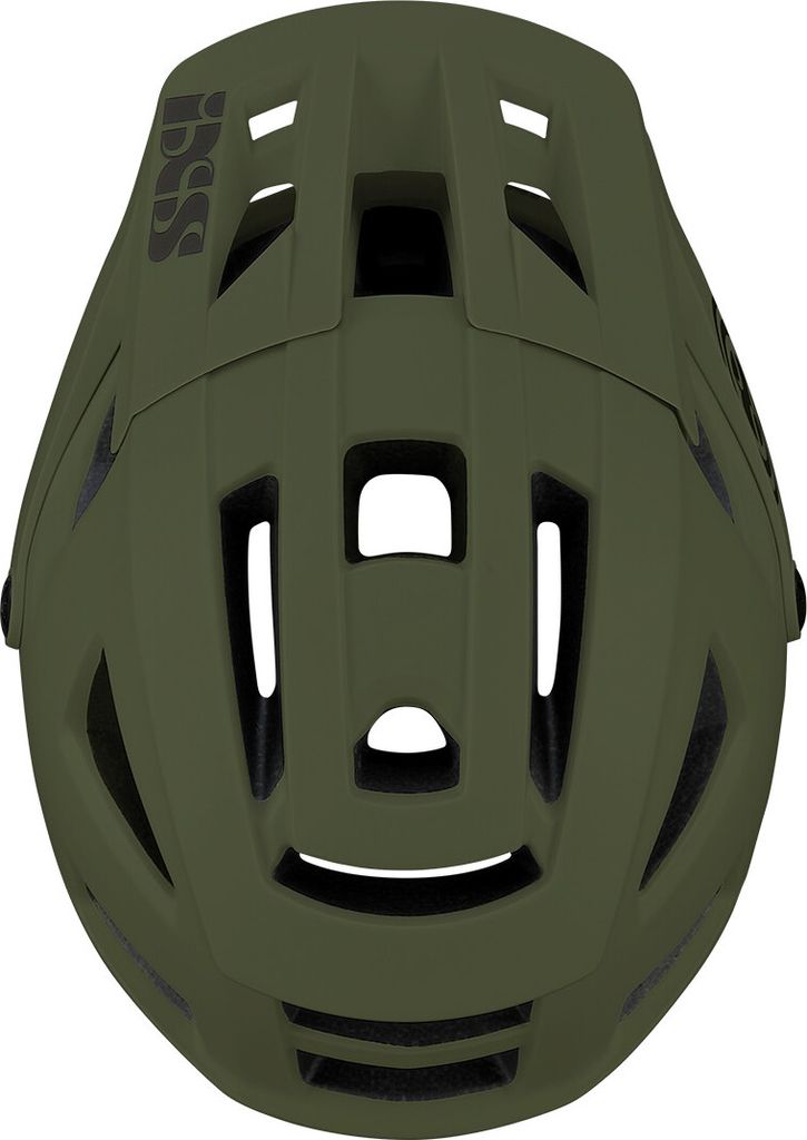 iXS Trigger AM MIPS MTB-Helm Olive†̄M/L - Full-Inmould, 19 Lüftungsöffnungen, ErgoFit Ultra, 3-stufiges Visier, magnetischer Fidlock-Verschl...