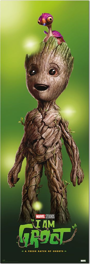 Marvel I am Groot Türposter  53 x 158 cm Produktbild 