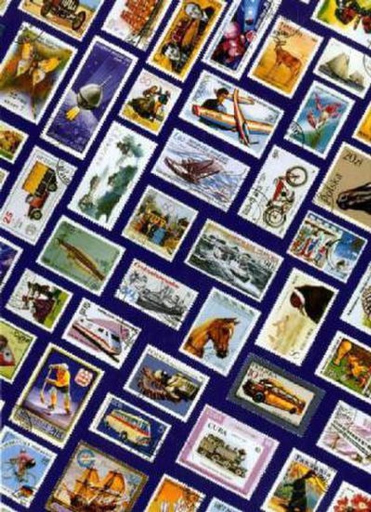 Briefmarken Einsteckbuch HOBBY, 16 weiße Seiten, Einband Immagine del prodotto 