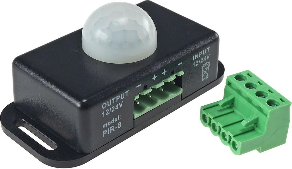 ChiliTec 22239 12-24V Bewegungsmelder, max. 6A bis 8m Produktbild 