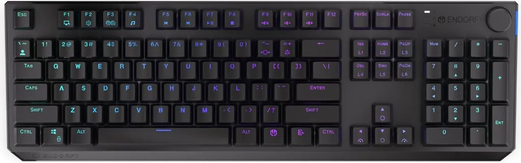 Clavier Mécanique Sans Fil pour Setup Gaming Épuré Endorfy Thock