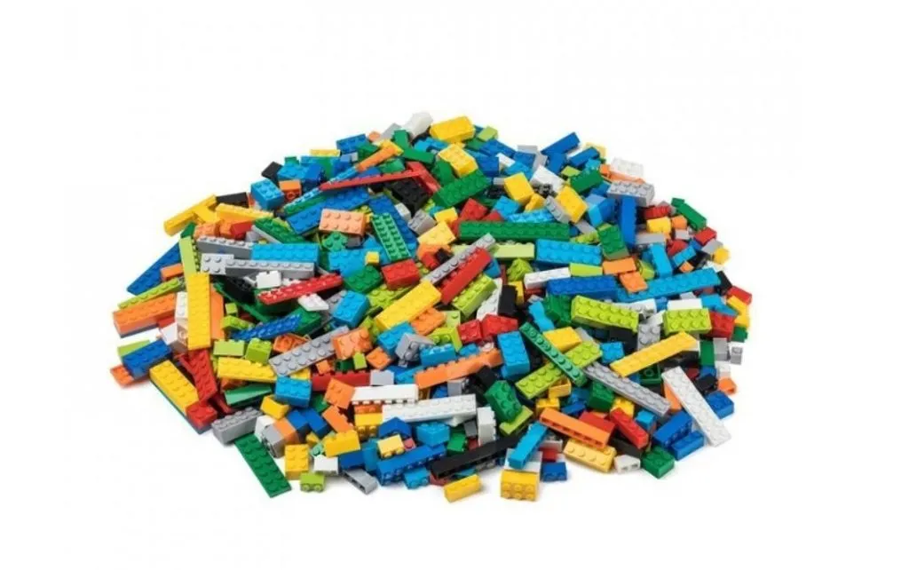 Set de 1000 blocs L-W Toys version lourde pour structures ultra stables