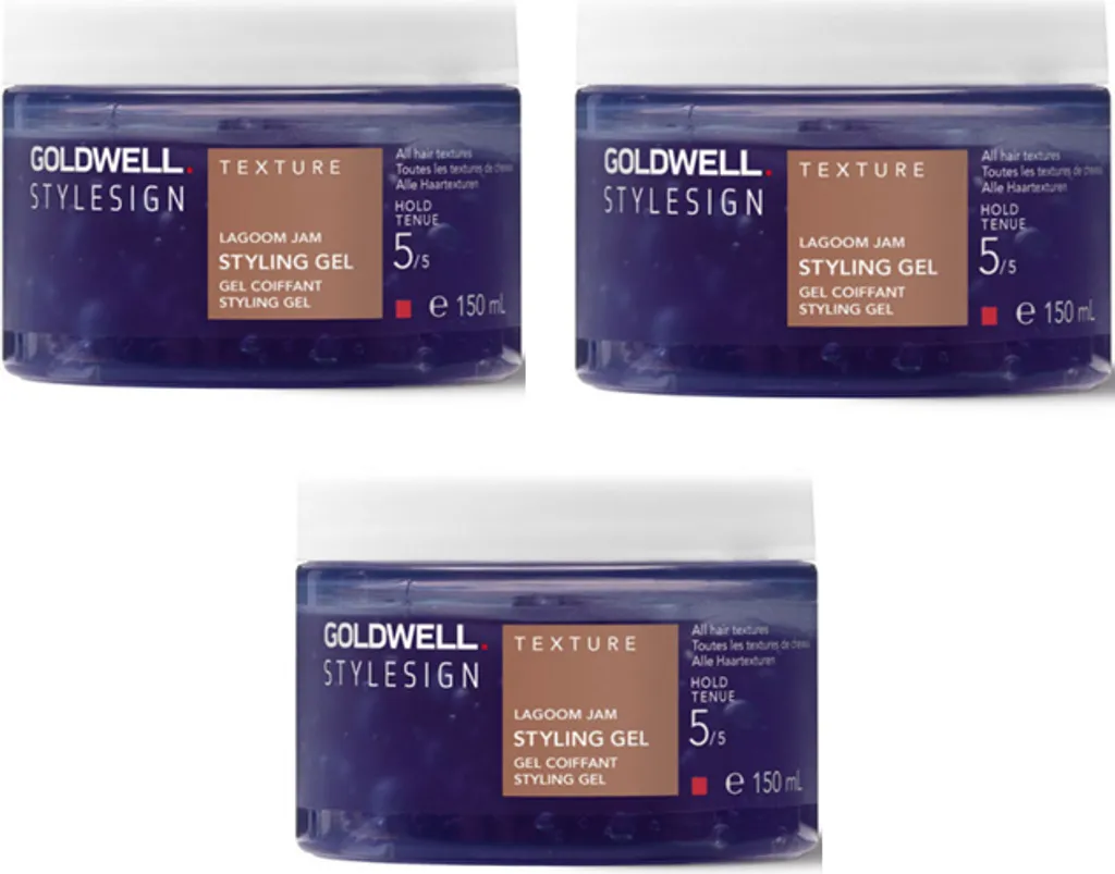 Set 3 Pezzi Goldwell Lagoom Jam Gel - Styling Extra Forte 72H