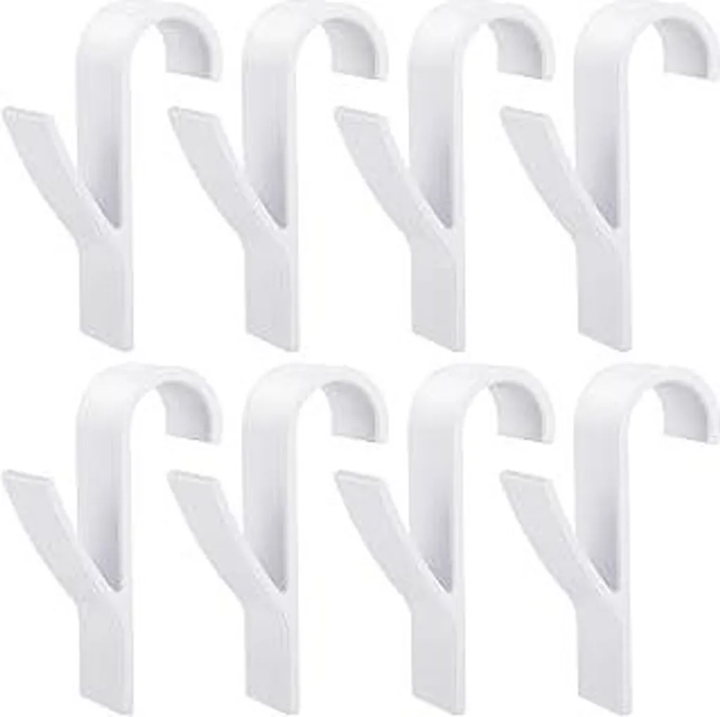 Set 8 Ganci Rotondi Fentar per Termoarredo - Organizzazione Bagno Moderna
