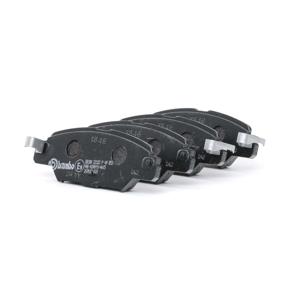 BREMBO P 49 053 Bremsbeläge Satz Hinten für MAZDA CX-5 (KE, Produktbild 