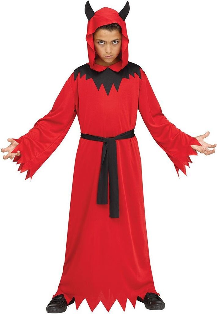 Teufelspriester - Halloween Kostüm Kinder Junge Produktbild 
