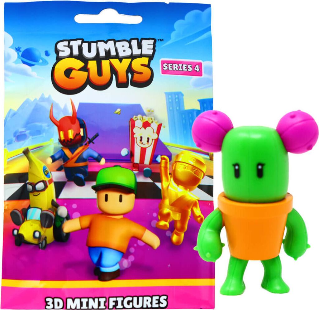 Stumble Guys 3D Sammelfiguren Serie 4 - Chrome - Figur 21. Pokey Stabbins