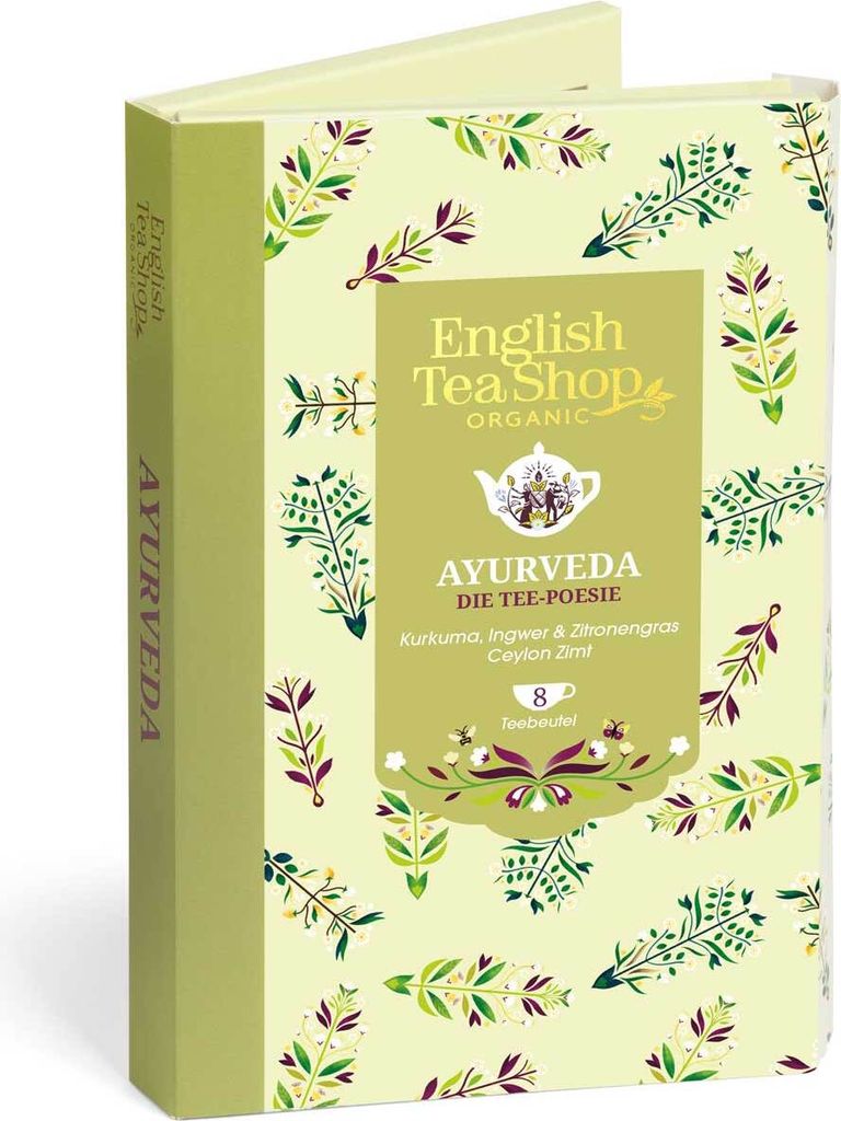 ETS - Tee Geschenk Tee-Poesie "Ayurveda", 8 Teebeutel, BIO