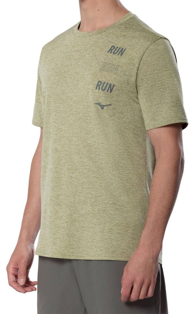 Mizuno Core Run Short Sleeve Tee Men | J2GAD008-39, Größe:M