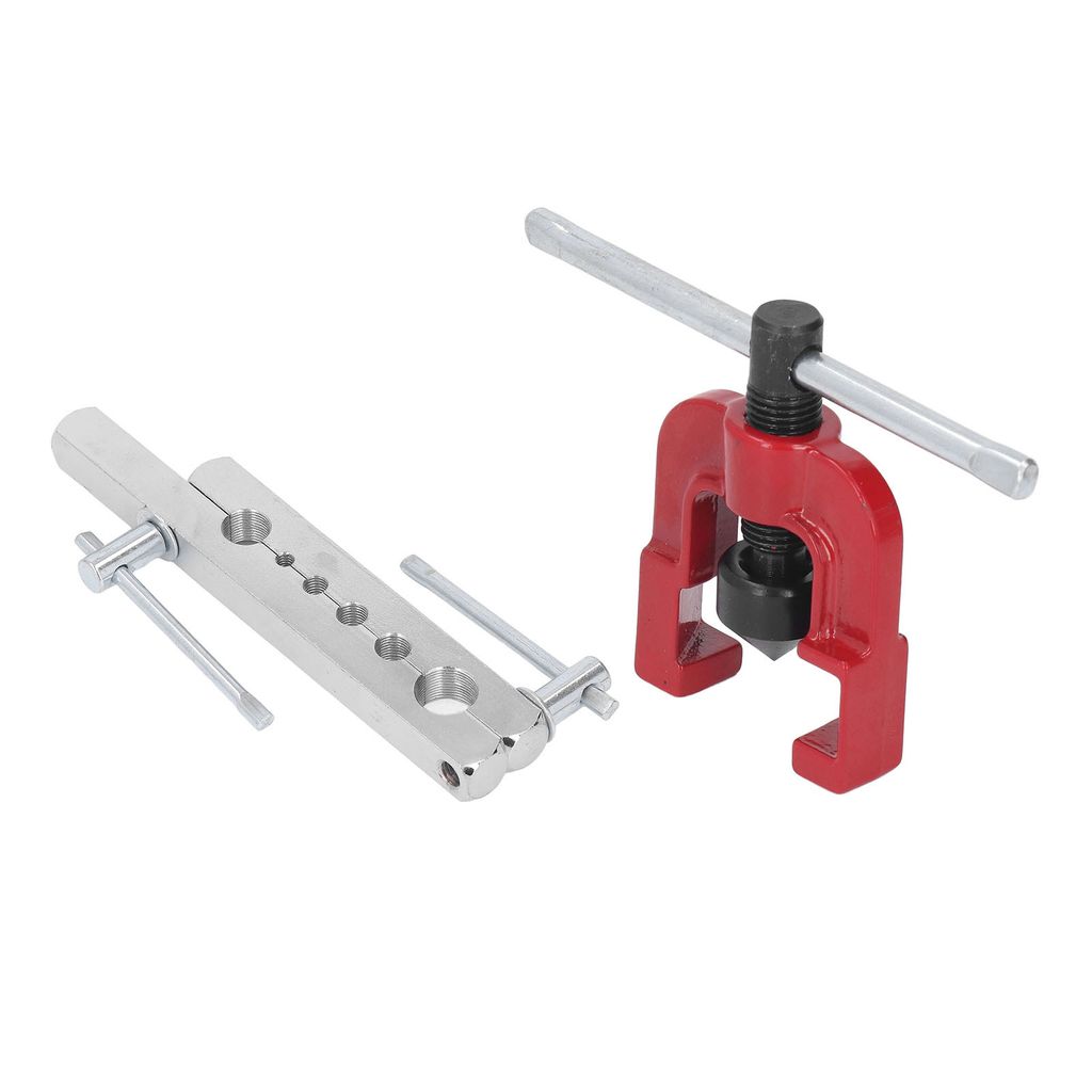 Kupferrohr-Bördelwerkzeug mit Vorrichtung 3/16in 1/4in 5/16in 3/8in 1/2in 5/8in Messing Aluminiumrohr Rohr Flare Werkzeugsatz