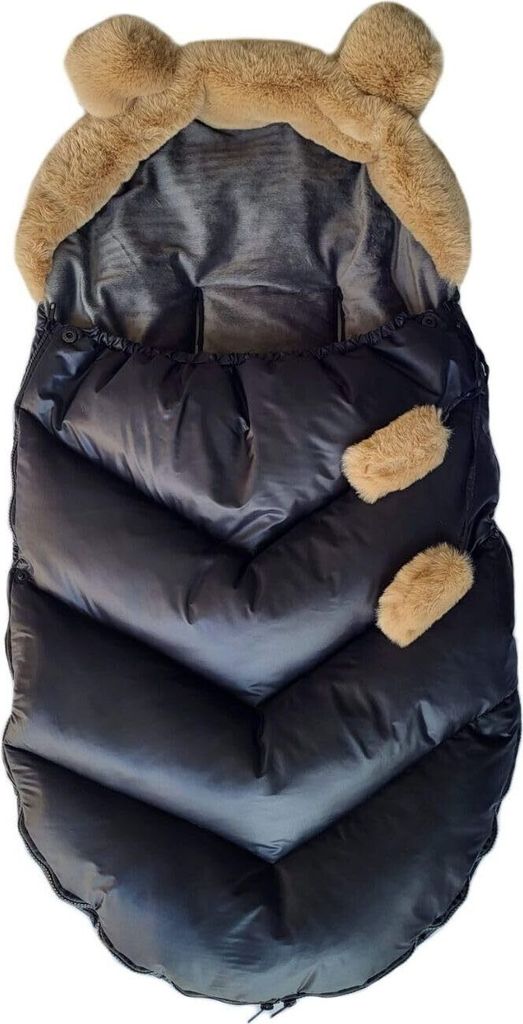 Love Gifts Universal Fußsack für Kinderwagen wasserdicht & atmungsaktiv, Babyschale, Wanne und Buggy - Winterfußsack aus kuscheligem Fleece
