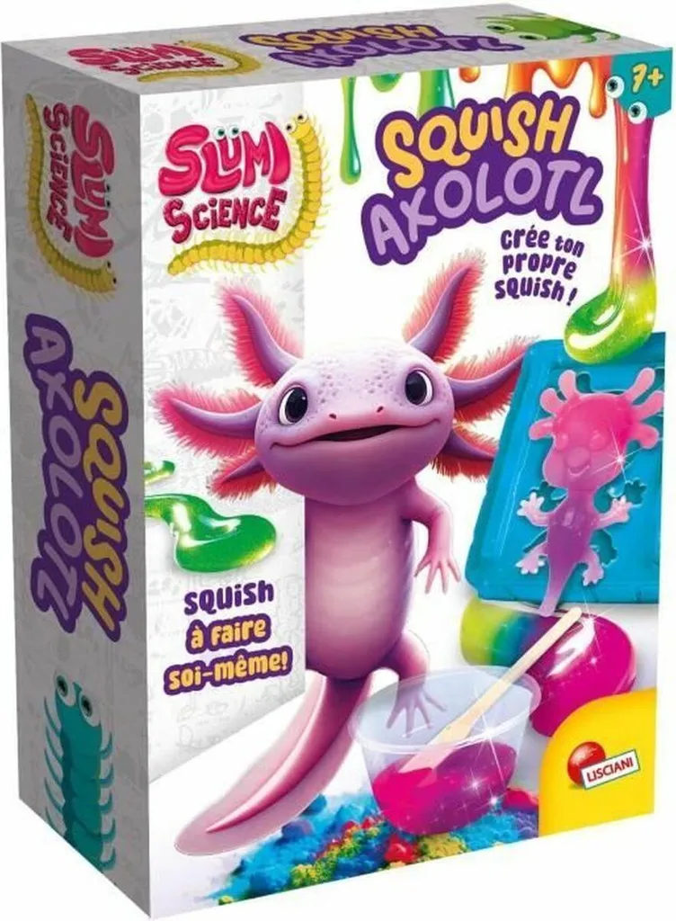 Lisciani Giochi Axolotl de Bolsillo : Jeu Scientifique Éducatif Petit Format