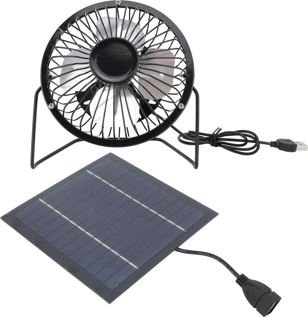 ventilateur actionné par panneau solaire 5W Image du produit 