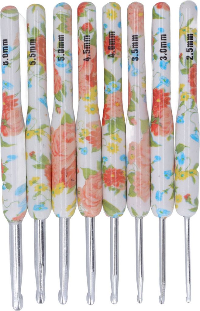 Häkelnadelset,Häkelnadeln,Bunte Häkelnadeln,Häkelnadel,Häkelnadelgriff,Stricknadeln