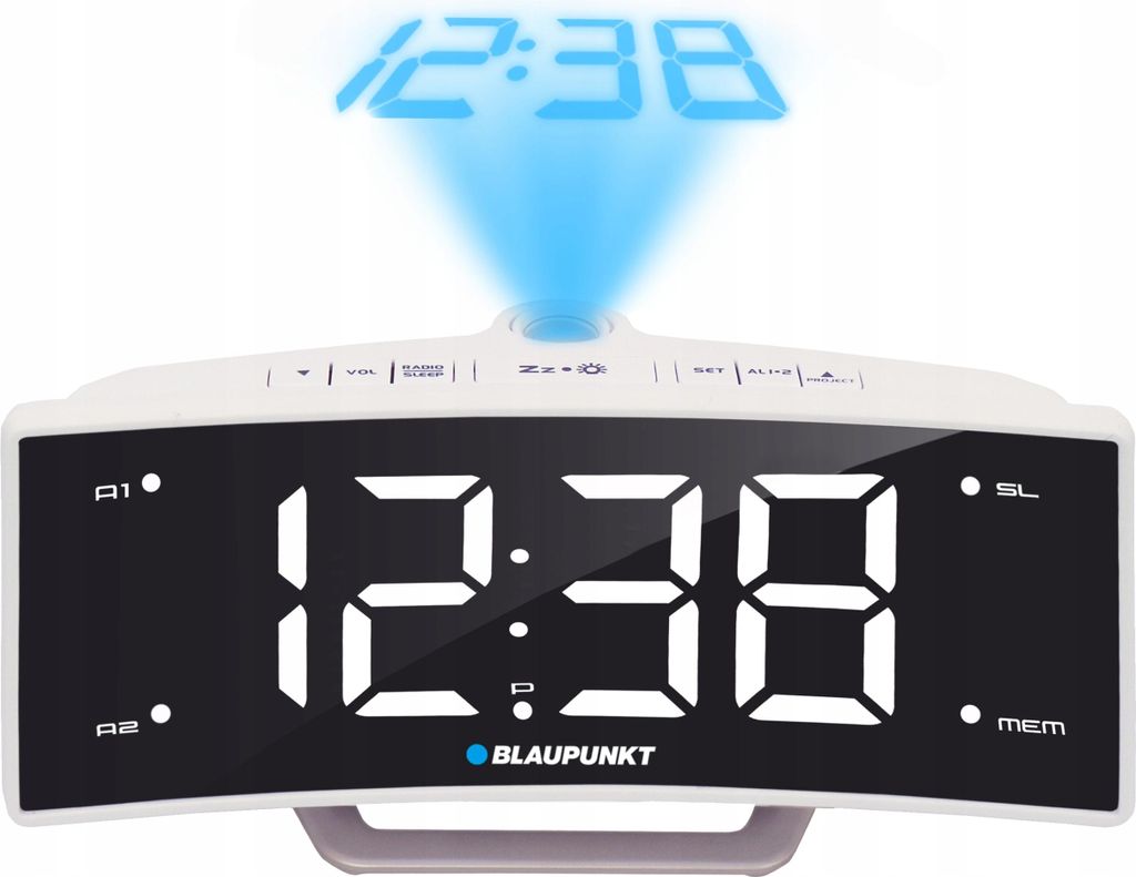 Radio Blaupunkt CRP7WH Blanc Noir Image du produit 