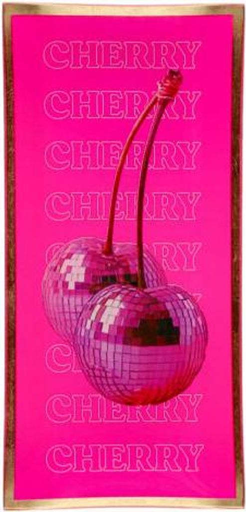 Gift Company Glasteller Love Plates L, Cherry, Dekoteller, Immagine del prodotto 