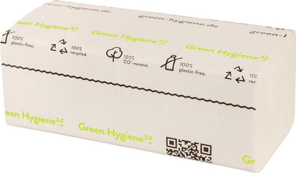 FRIEDA Handtücher | Z-Falz | recycling | 2-lagig | natur | 4000 Papierhandtücher