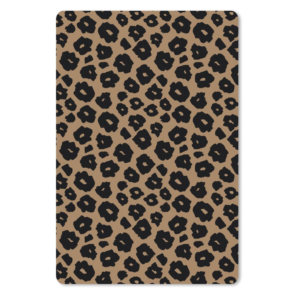 MuchoWow Mauspad Mousepad Muster - Jaguar - Punkte 40x60 cm - Mousepads - Maus Mat - Pad - Mausunterlage - Schreibtisch Accesoire