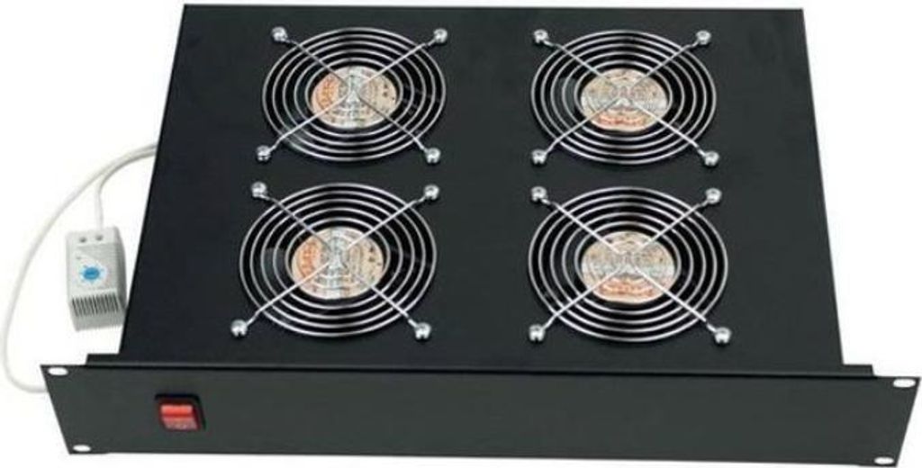 Triton RAB-CH-X02-A1 19" Belüftungseinheit 2HE, schwarz