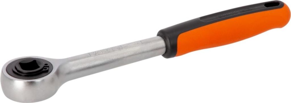 Bahco 1/2 Umschaltknarre mit 60 Zähnen und Doppel-Sperrstück, 260 mm