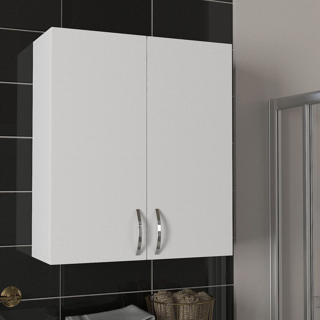 Skye Decor, Benito Üst - Biela, kúpeľňové skrinky, biela, Obrázok produktu 