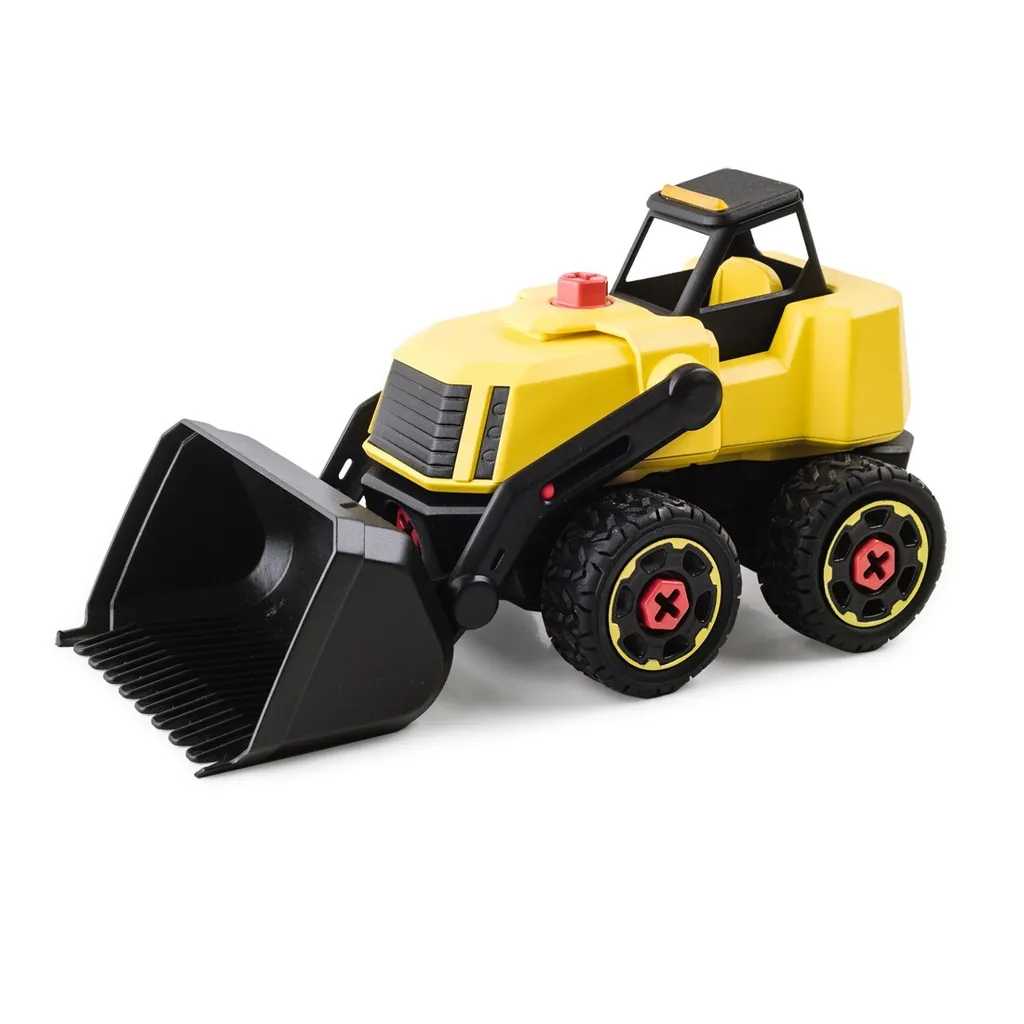 Stanley Jr. TT002-SY Excavatrice : Kit de Construction Enfant avec Outils