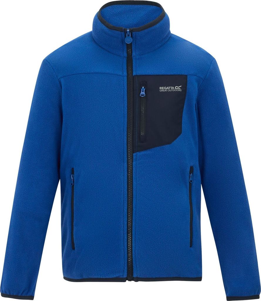 Regatta - "Frankie" Fleecejacke für Kinder, Durchgehender Reißverschluss RG12833 (158) (Königsblau)