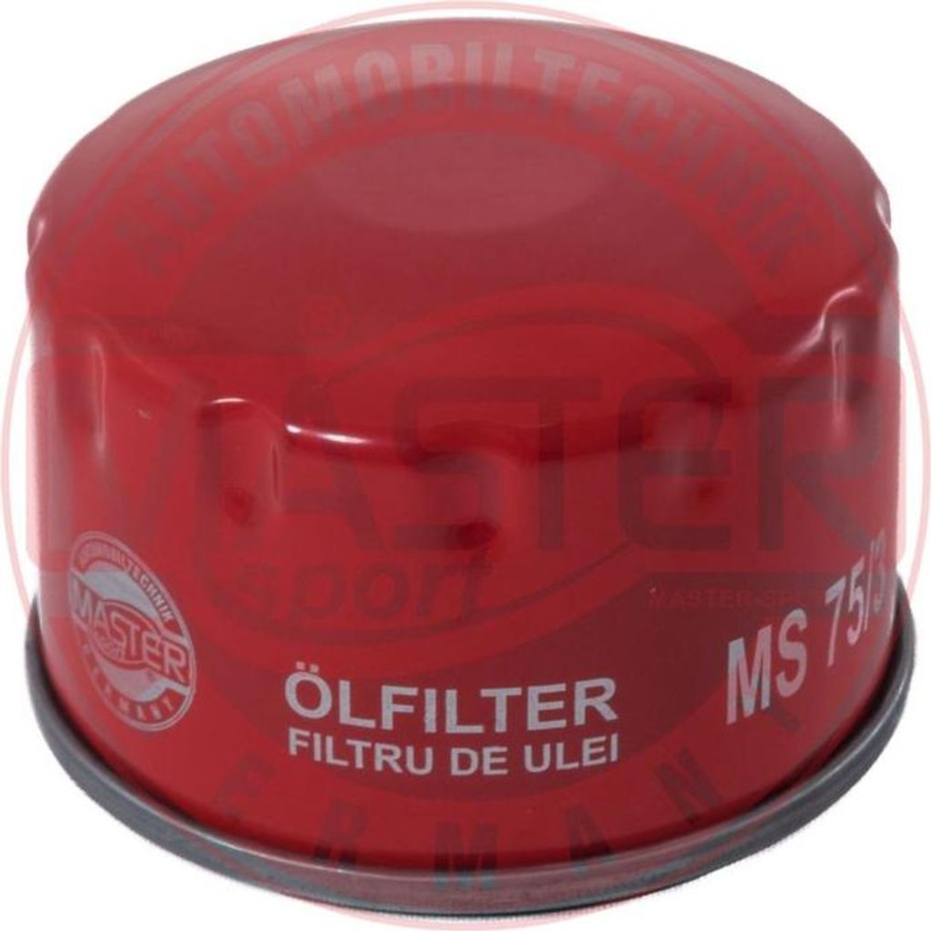 MASTER-SPORT GERMANY 75/3-OF-PCS-MS Ölfilter OE 8933004195 kompatibel mit Kangoo, Scenic, Fluence, Express, Espace, Clio, Avantime, Vivaro, Arena,...